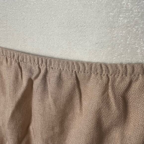 Lily Rose Woman's Tan Striped V Neckline Romper Outfit- Size S - Picture 11 of 12